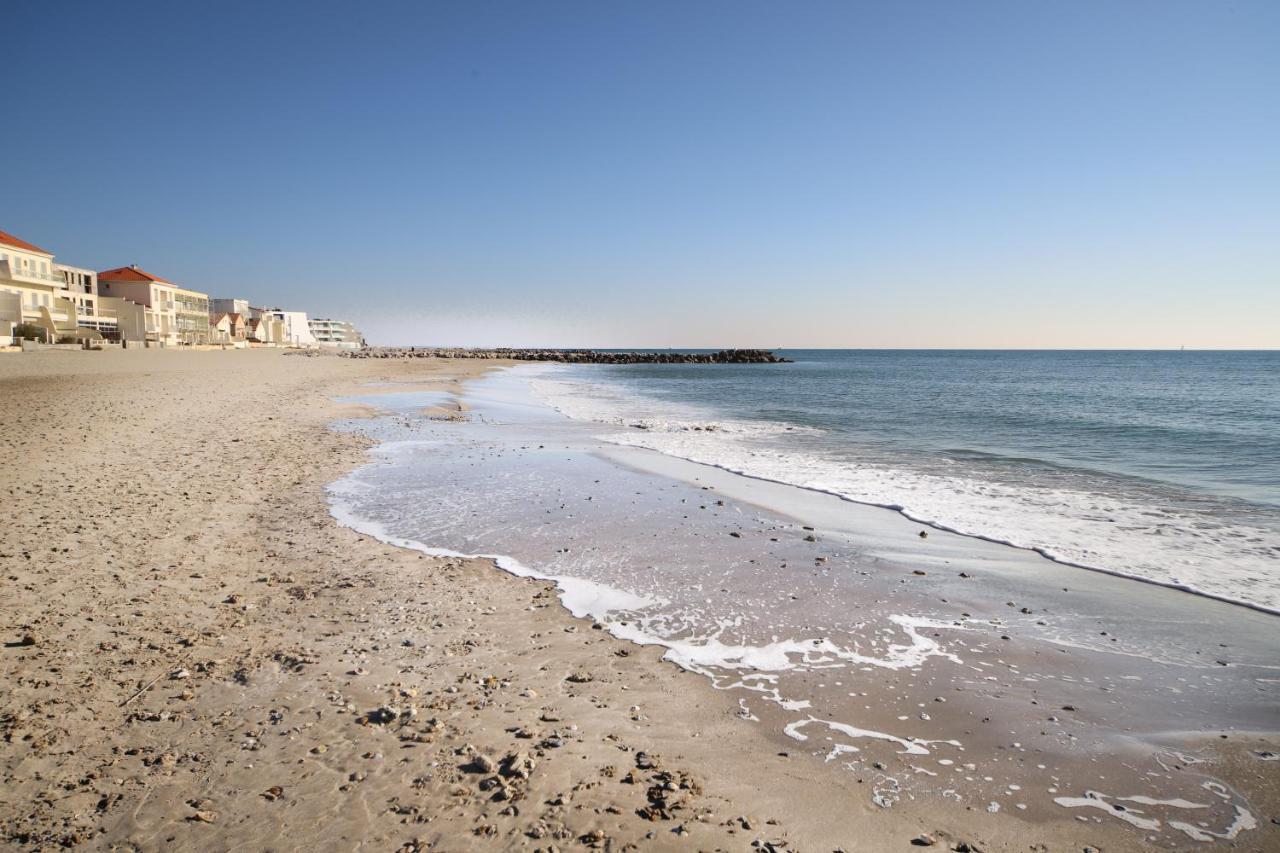 T2 Label Plage Piscine Proche Mer Parking Palavas Exterior foto