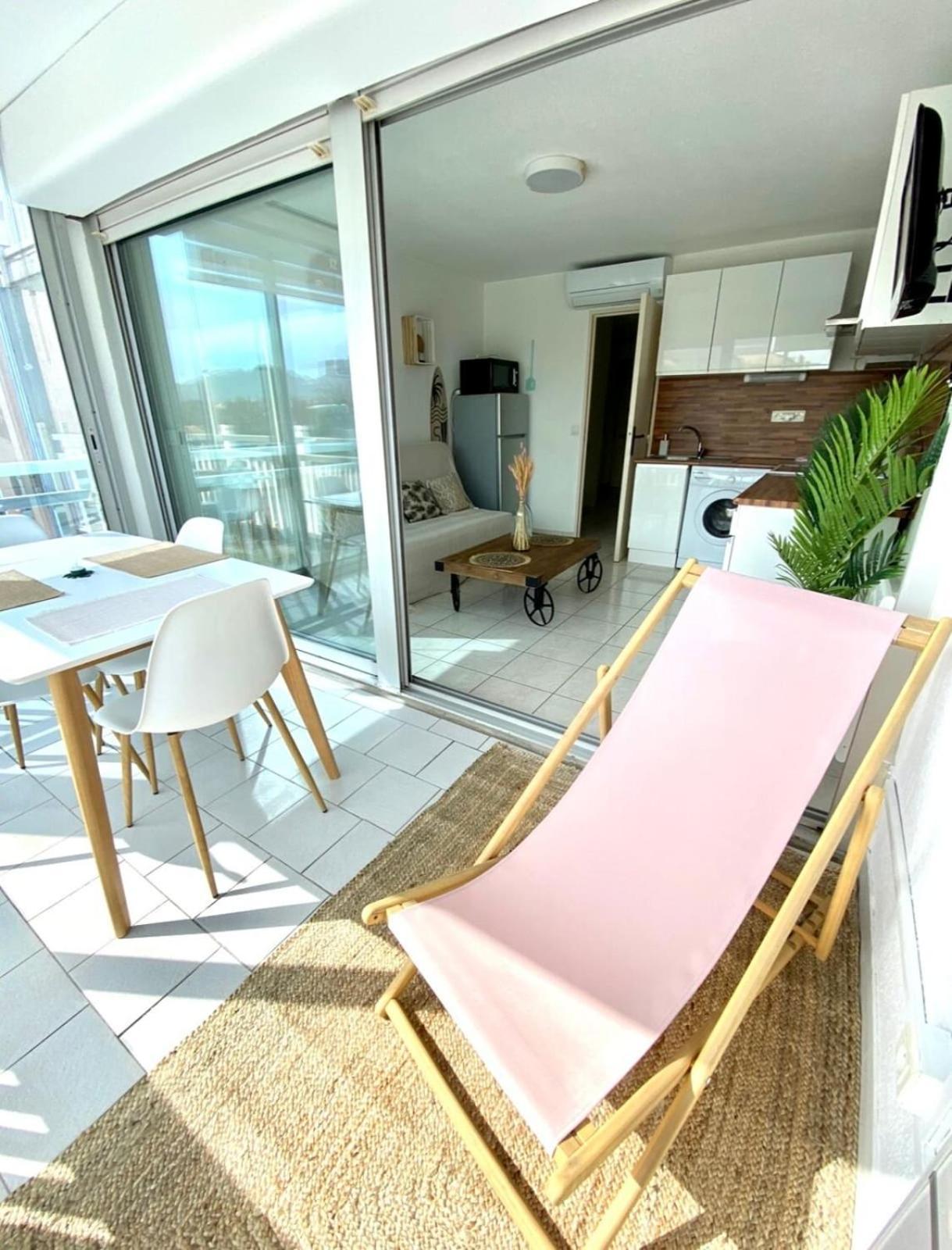 T2 Label Plage Piscine Proche Mer Parking Palavas Exterior foto