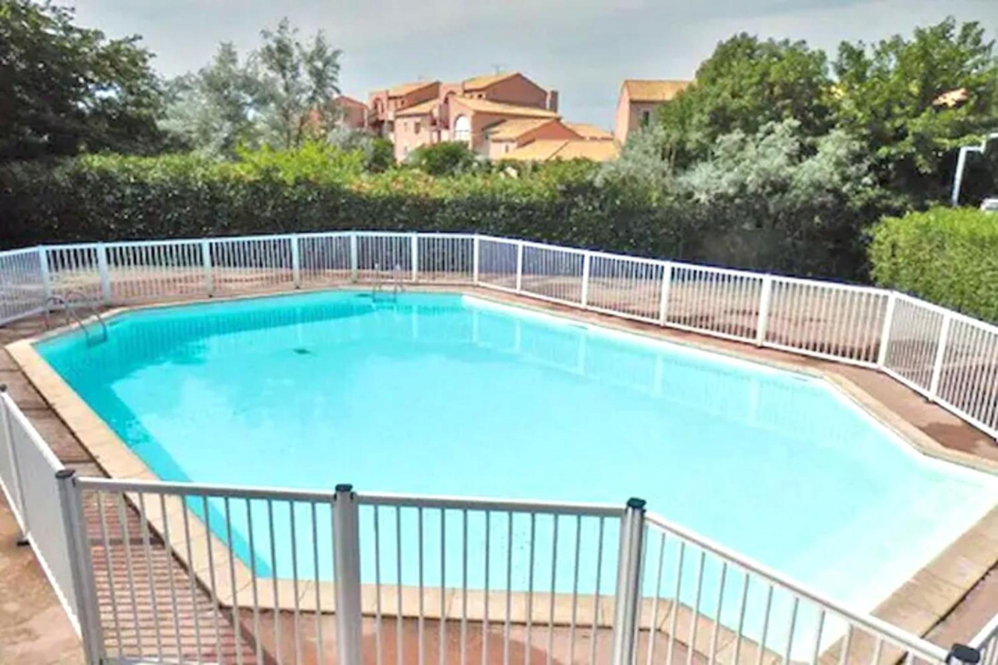 T2 Label Plage Piscine Proche Mer Parking Palavas Exterior foto